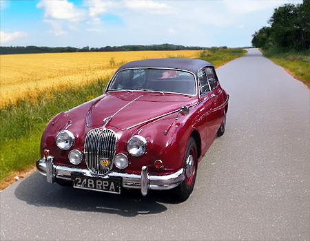 Cars of Fictional Detectives - Jaguar Mk II
